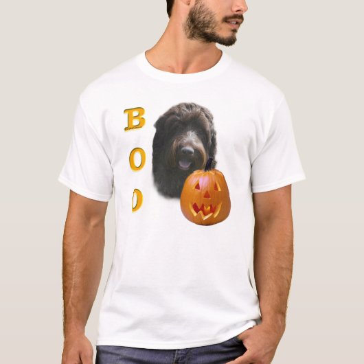 金髪のポインティンググリフォンブー Tシャツ (正面)