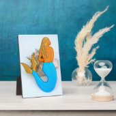 金髪のマーメイド フォトプラーク (側面)