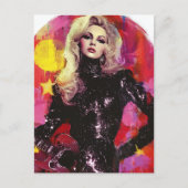 金髪のロックスター ポストカード (正面)