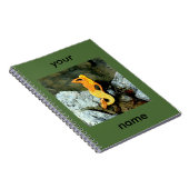 金髪の人魚が海を眺めている ノートブック (右側)