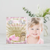 金髪の人魚の誕生日パーティー 招待状 (スタンド正面)