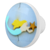 金髪の人魚運の星 セラミックノブ (右)