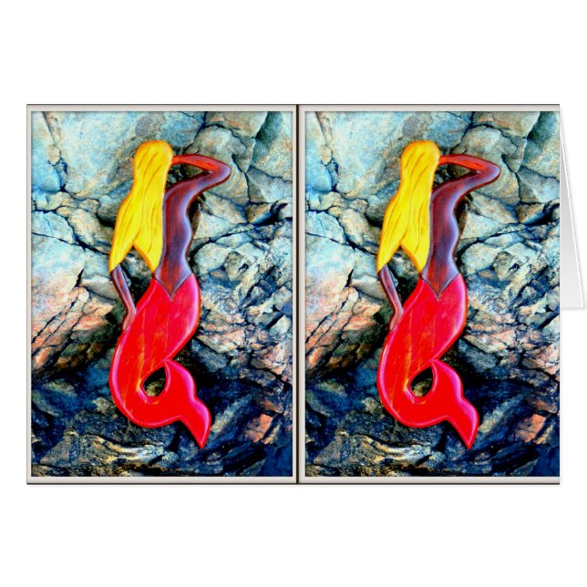 金髪の人魚 (正面横)