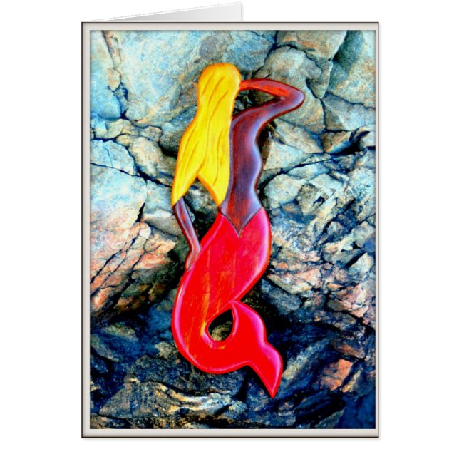 金髪の人魚 (正面)