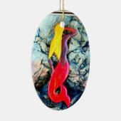 金髪の人魚 セラミックオーナメント (右)