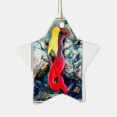 金髪の人魚 セラミックオーナメント (右)