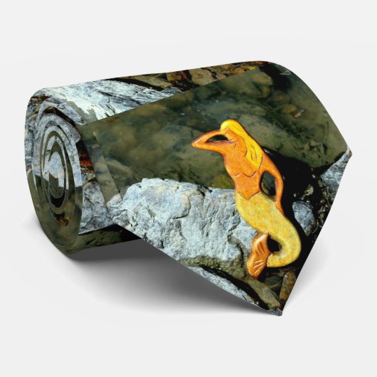 金髪の人魚 ネクタイ (ロール)