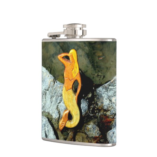 金髪の人魚 フラスク (左)