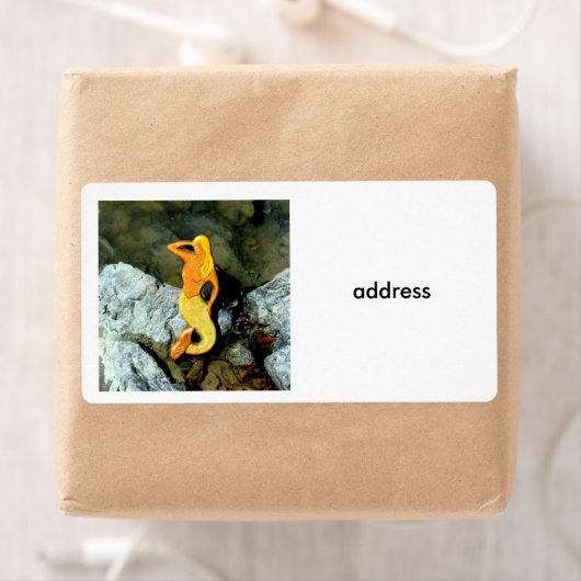 金髪の人魚 ラベル (インサイチュ)