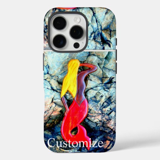 金髪の人魚 Case-Mate iPhoneケース (裏面)