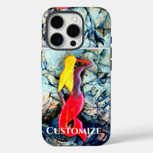 金髪の人魚 iPhone 16 PROケース