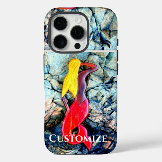 金髪の人魚 Case-Mate iPhoneケース (裏面)