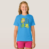 金髪の人魚 Tシャツ (正面フル)