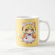 金髪の可愛いちび猫 - ミディドレス