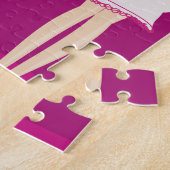 金髪の妊婦 ジグソーパズル (側面)