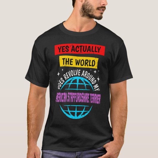 金髪の指のまわりにすGが世界に響く Tシャツ (正面)