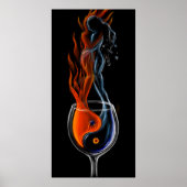 金髪の火とは誰か ポスター (正面)