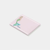 金髪の美しい人魚のひいさま ポストイット (アングル)