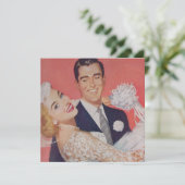 金髪の花嫁のウェディング セーブザデート (スタンド正面)