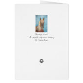 金髪の馬を持つクリウマ科のナマ (裏面)