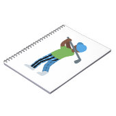 金髪の ノートブック (左側)