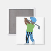 金髪の マグネット (正面/裏面)