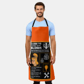 金髪を理解する方法 エプロン (着用した状態)