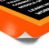 金髪を理解する方法 ポスター (コーナー)