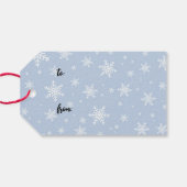 金髪ダシュントかわいいテクケルドッグクリスマス ギフトタグ (裏面横)