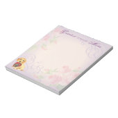 金髪ダシュントハートママ ノートパッド (回転)