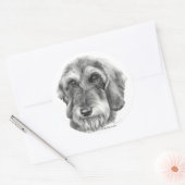 金髪ダシュント ラウンドシール (封筒)