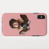 金髪ダシュント Case-Mate iPhoneケース (裏面(横))