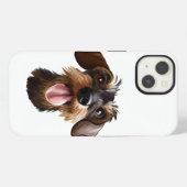 金髪ダシュント iPhoneケース (裏面横)
