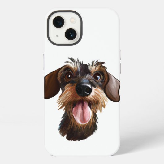 金髪ダシュント iPhoneケース (裏面)