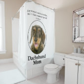 金髪ダッチシュント母シャワーカーテン シャワーカーテン (インサイチュ)