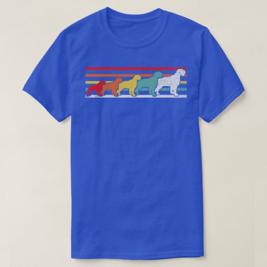 金髪ポインティンググリフォンヴィンテージ Tシャツ (デザイン正面)
