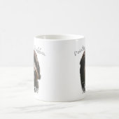 金髪ポインティンググリフォン母2 コーヒーマグカップ (中央)