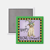 金髪ポインティンググリフォン魔女 マグネット (正面/裏面)