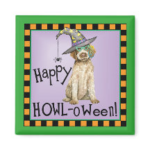 金髪ポインティンググリフォン魔女