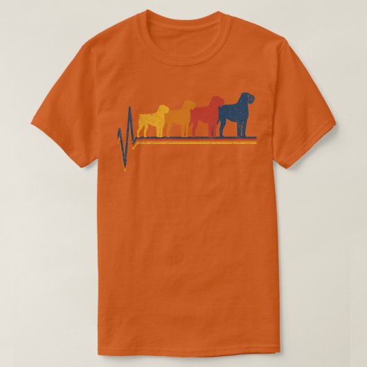 金髪ポインティンググリフォン1 Tシャツ (デザイン正面)