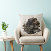 金髪ポインティンググリフォン、ウッドコック狩りクロ クッション (椅子)