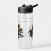 金髪ポインティンググリフォン、ウッドコック狩り ウォーターボトル (左面)