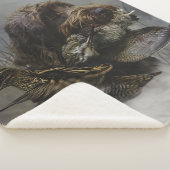 金髪ポインティンググリフォン、ウッドコック狩り シェルパブランケット (3/4)