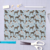 金髪ポインティンググリフォン 薄葉紙 (クラフト)