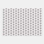 金髪ポインティング絵画グリフォン – Dog Art ラッピングペーパーシート (正面2)