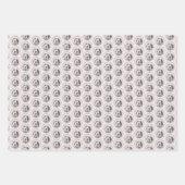 金髪ポインティング絵画グリフォン – Dog Art ラッピングペーパーシート (正面)