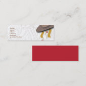 金髪-スキニー スキニー名刺 (正面/裏面)