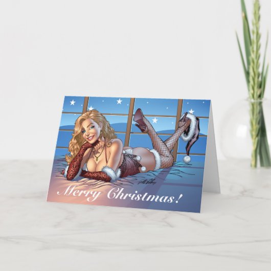 金髪、青い目の美しいのイラストレーション- Alリオ シーズンカード (正面)