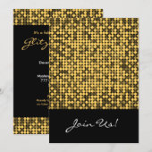 金魅力5x7の招待状 招待状 (正面/裏面)