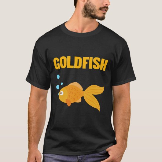 金魚かわいい Tシャツ (正面)
